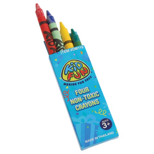 4-Pack Crayons<br>1 dozen